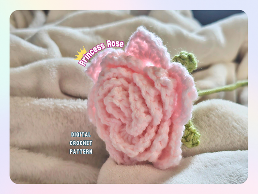 Princess Rose - Crochet Pattern