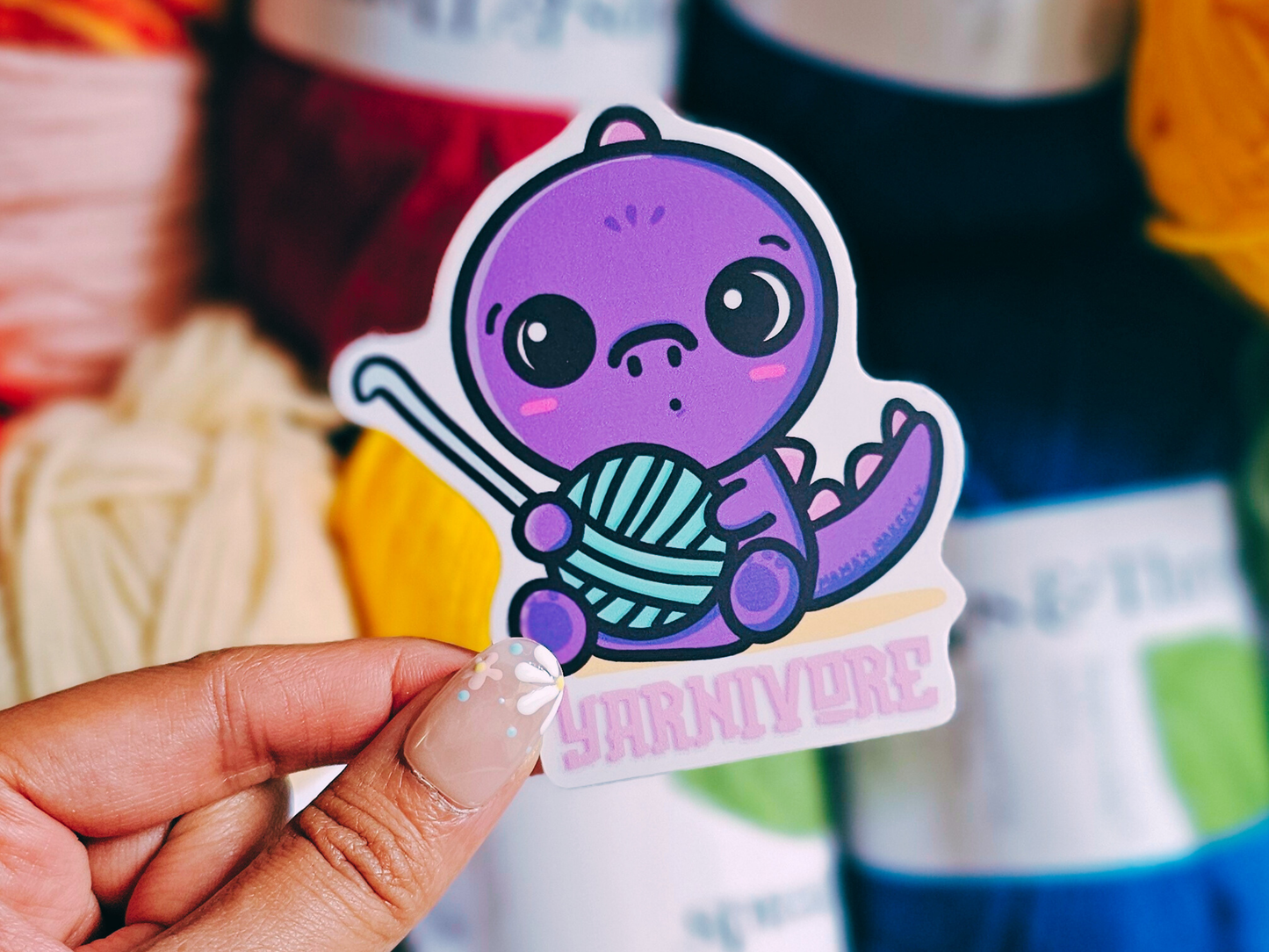 Yarnivore - Vinyl Sticker