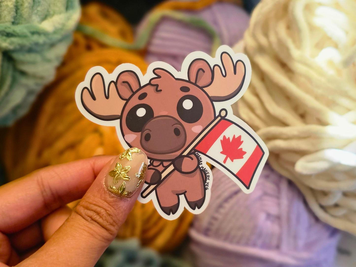 Canada Moose - Vinyl Sticker