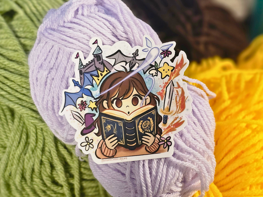 Fantasy Lover - Vinyl Sticker